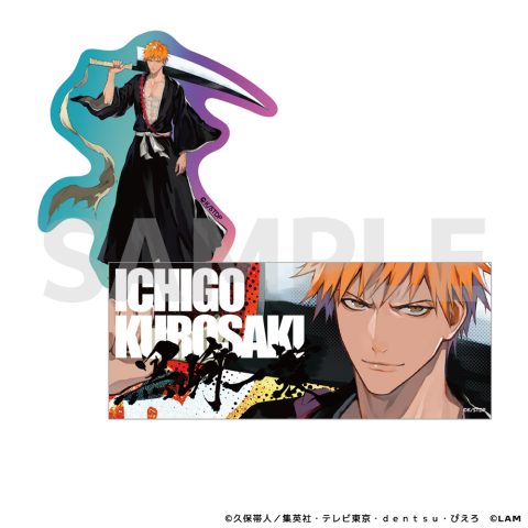 ダイカットステッカーセット／黒崎 一護